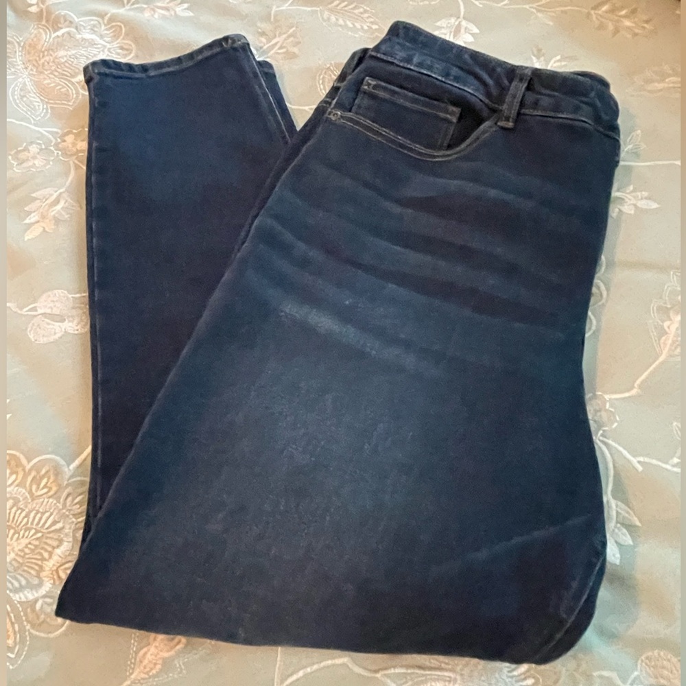 WESTBOUND XL Women's Skinny Jeans - Deep Indigo